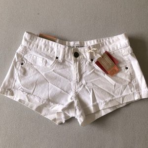 Mossimo Short White Jean Shorts Fit 6